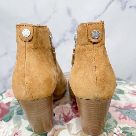 Rag & Bone | Margot Nubuck Suede Ankle Bootie | 39.5 - Picture 7 of 13